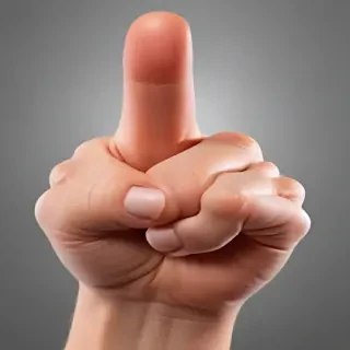 finger pointing png