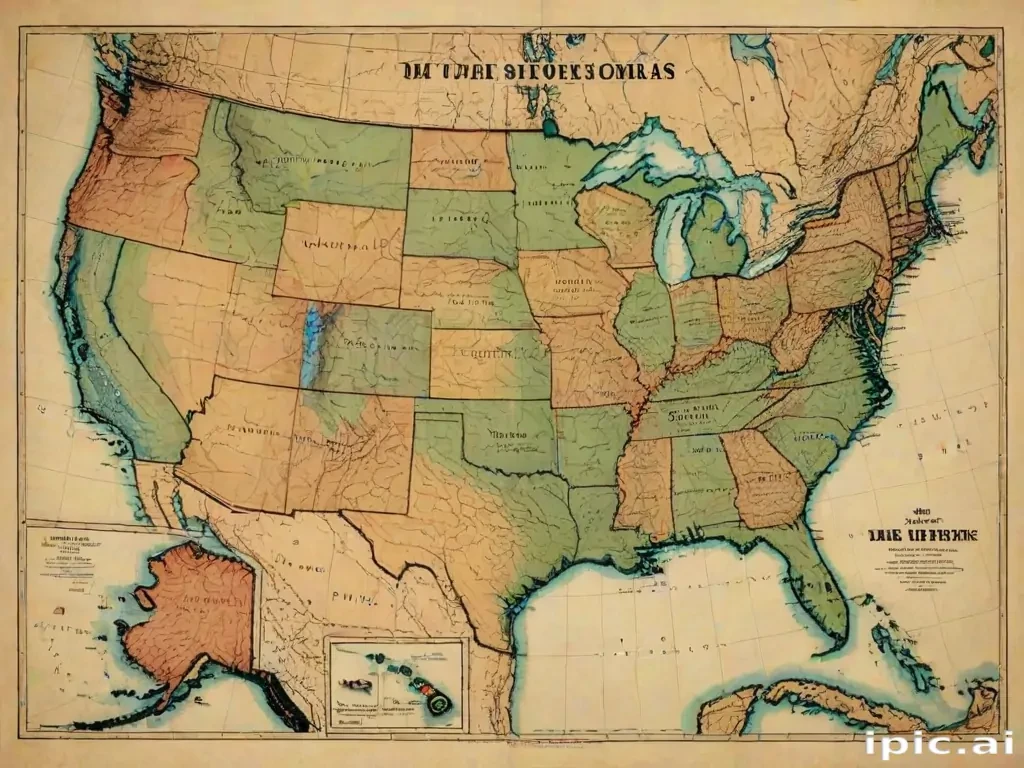 map of the us