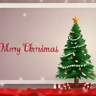 merry christmas phone wallpaper