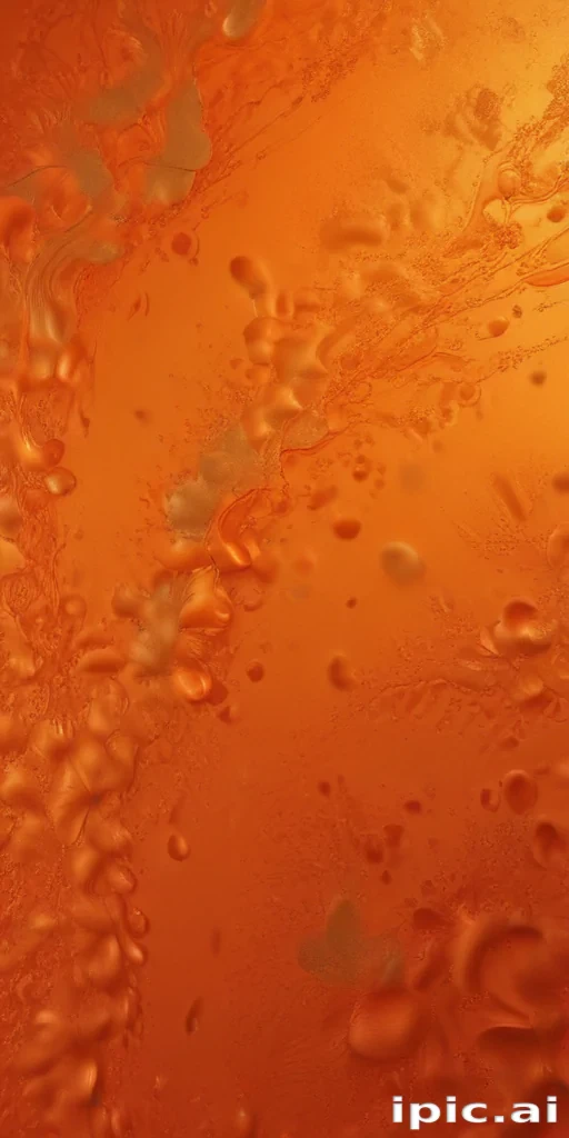 plain orange background