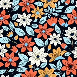 seamless floral pattern