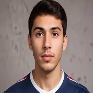 j en cursiva