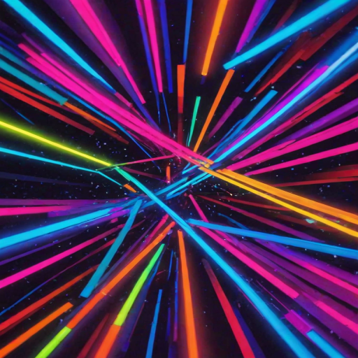neon colored backgrounds