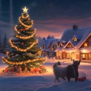 cute christmas background