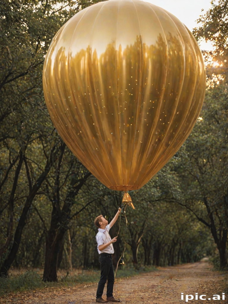 golden balloon