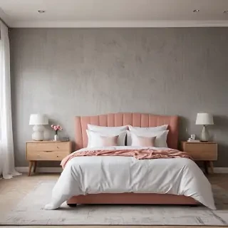 background of a bedroom
