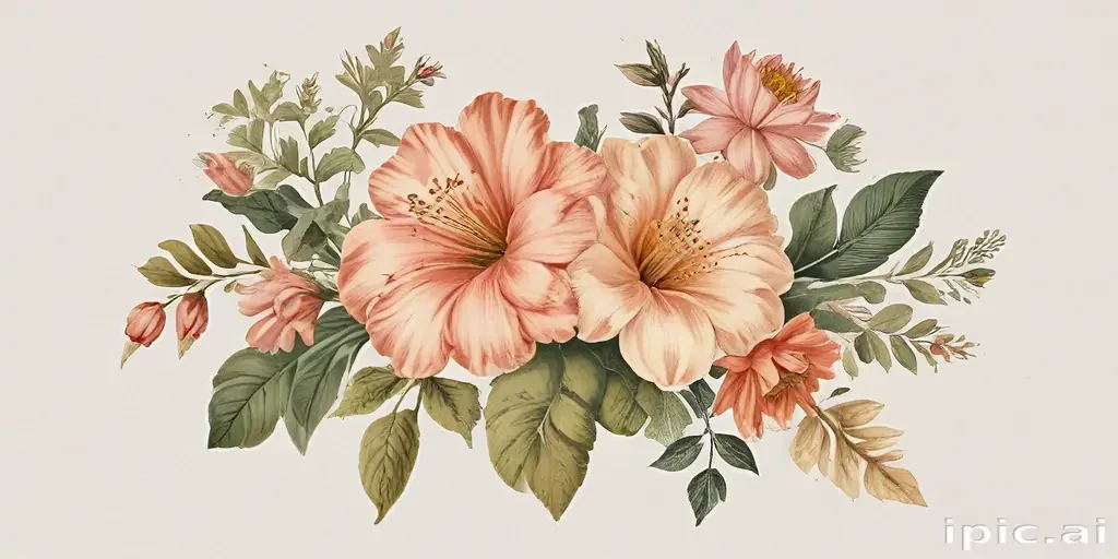 vintage flower png