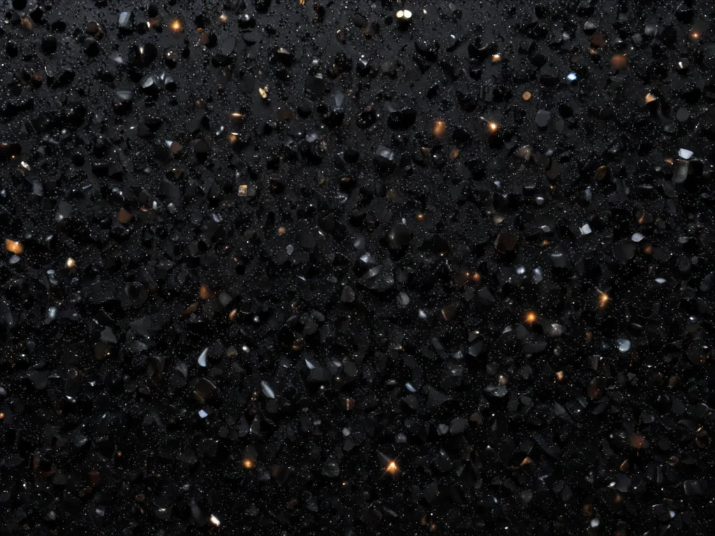 glitter black background