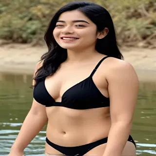 rashmika mandana bikini