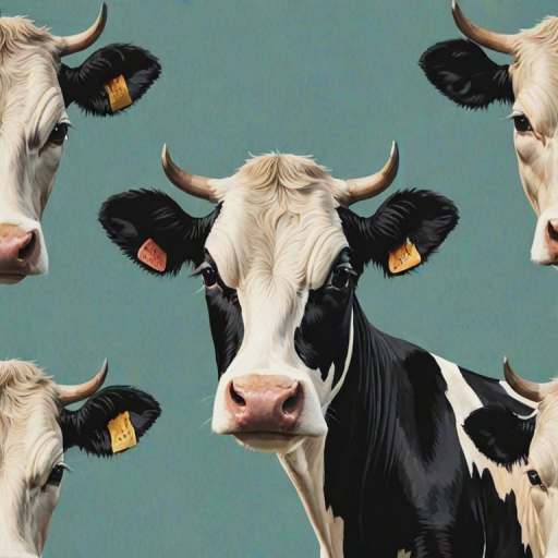 aesthetic cow print wallpaper