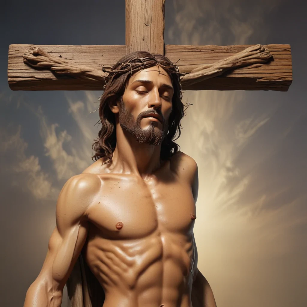 image of jesus on the cross