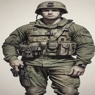 army drawing