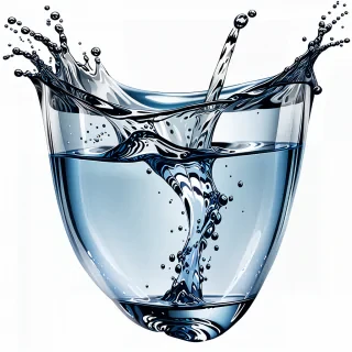 water transparent background