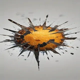 glass shattering png