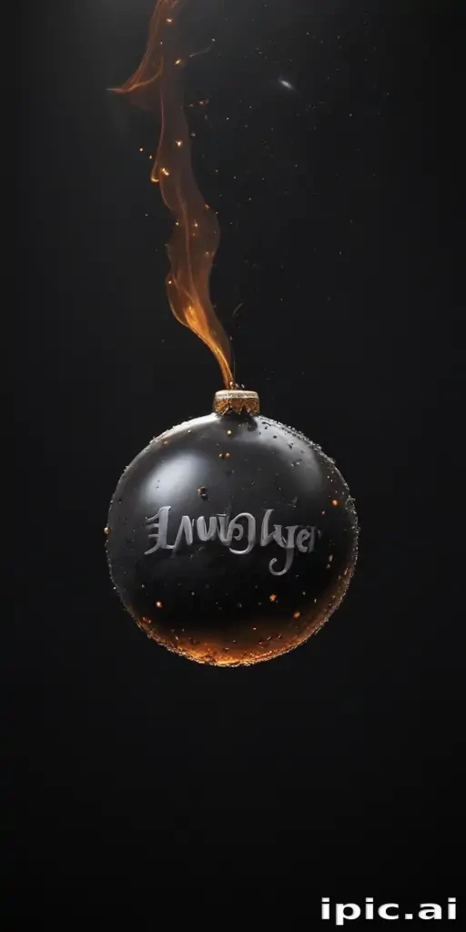 sparkling black background