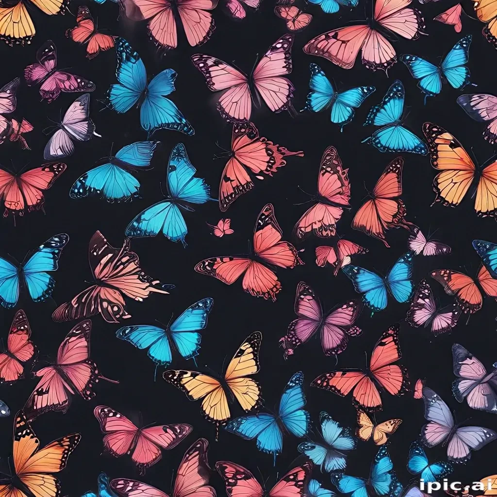 butterfly backgrounds aesthetic