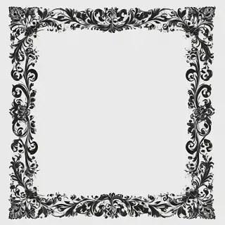 border clip art black and white