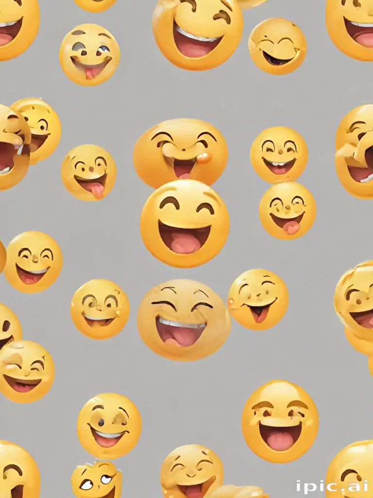 laugh emoji transparent background