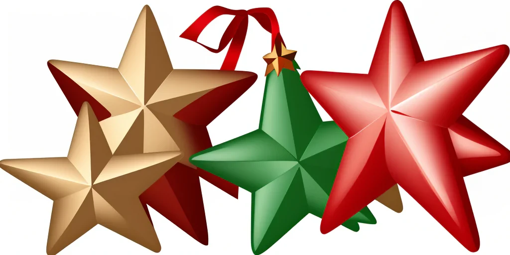 christmas star clipart free