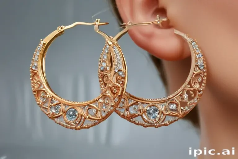 hoop earrings png