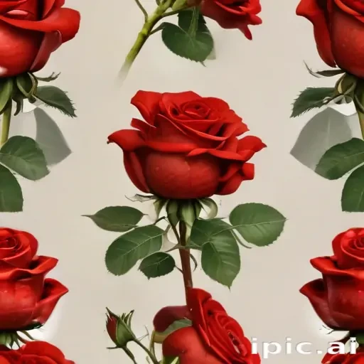 red roses aesthetic