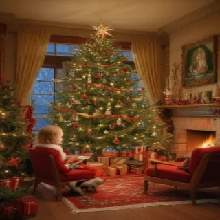 antique christmas images