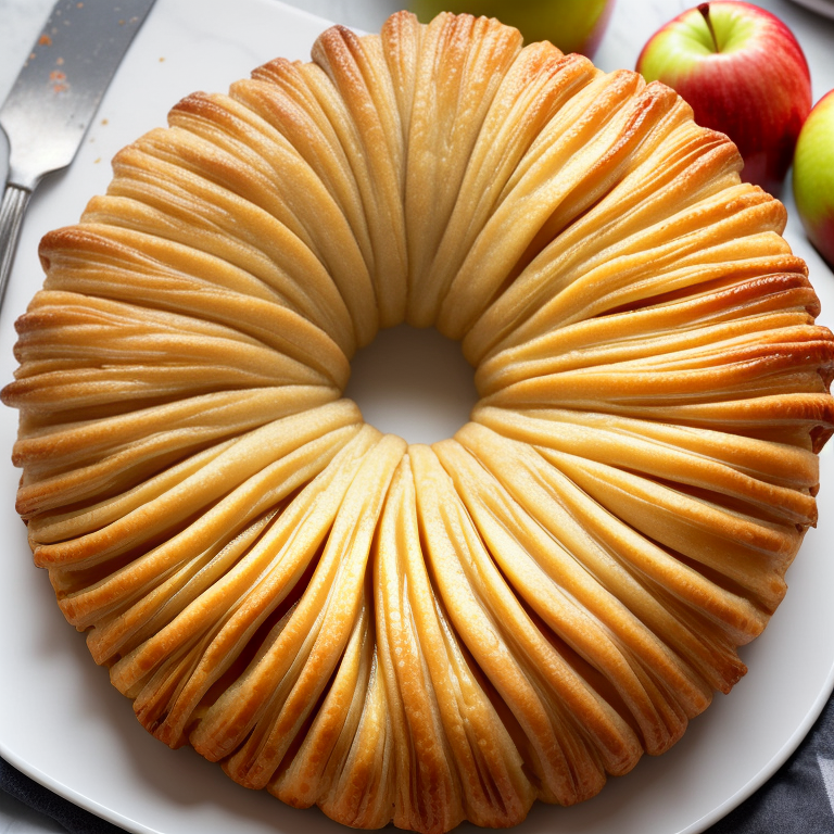 upside down apple puff pastry