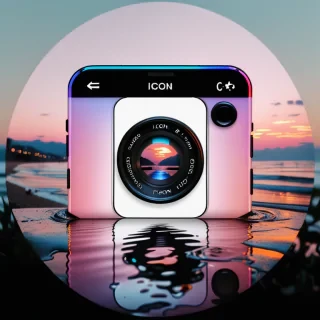 aesthetic photos icon