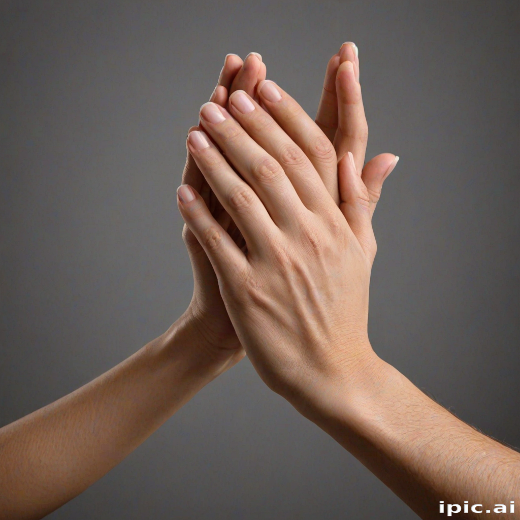 pray hands png