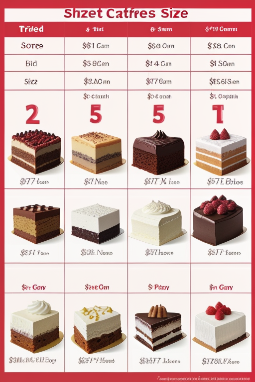 sheet cake sizes and prices