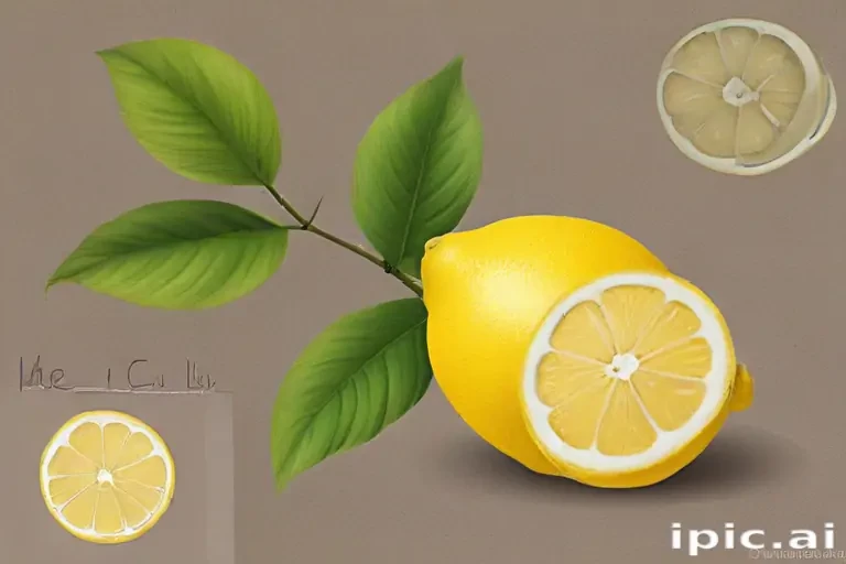 lemon clip art