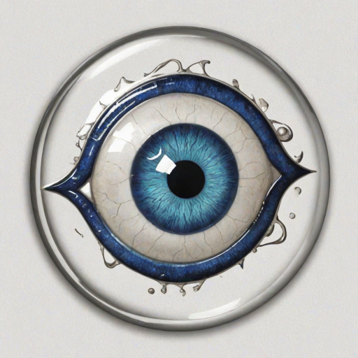 evil eye transparent