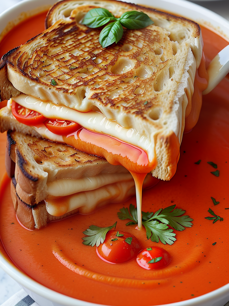 tomato soup and grilled cheese recipe