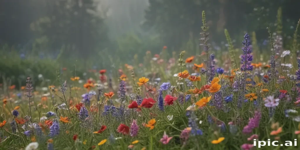 wildflowers transparent background