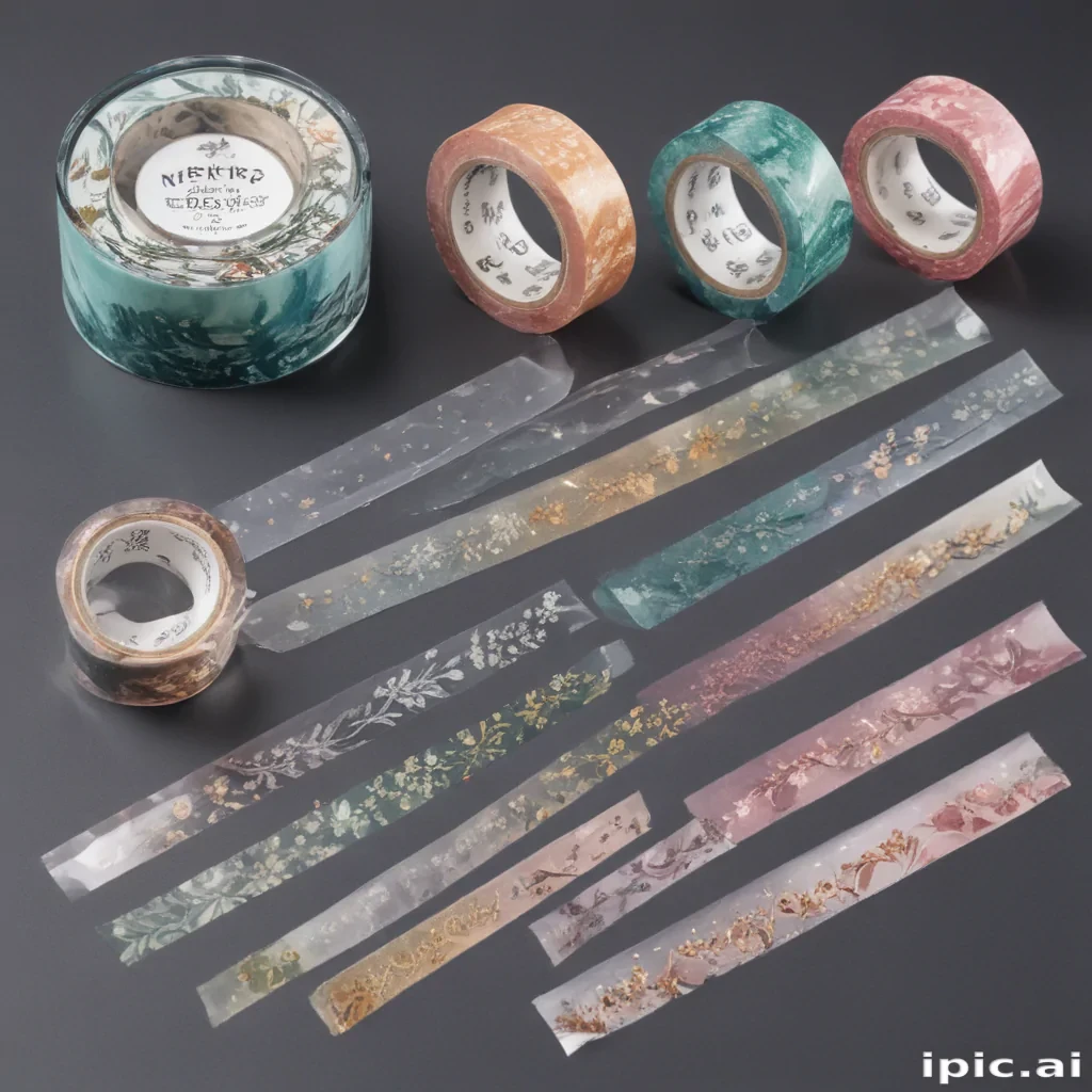 transparent washi tape png