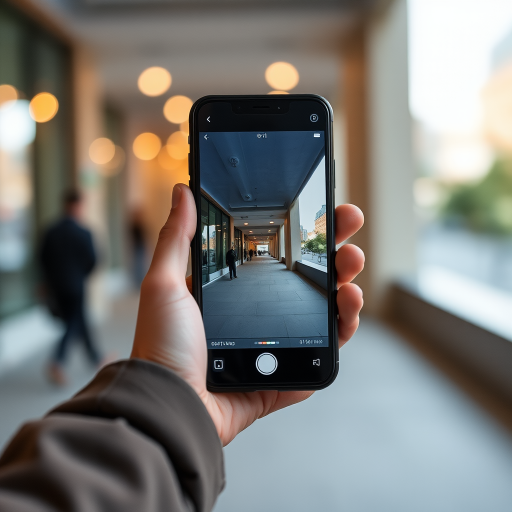 person holding phone