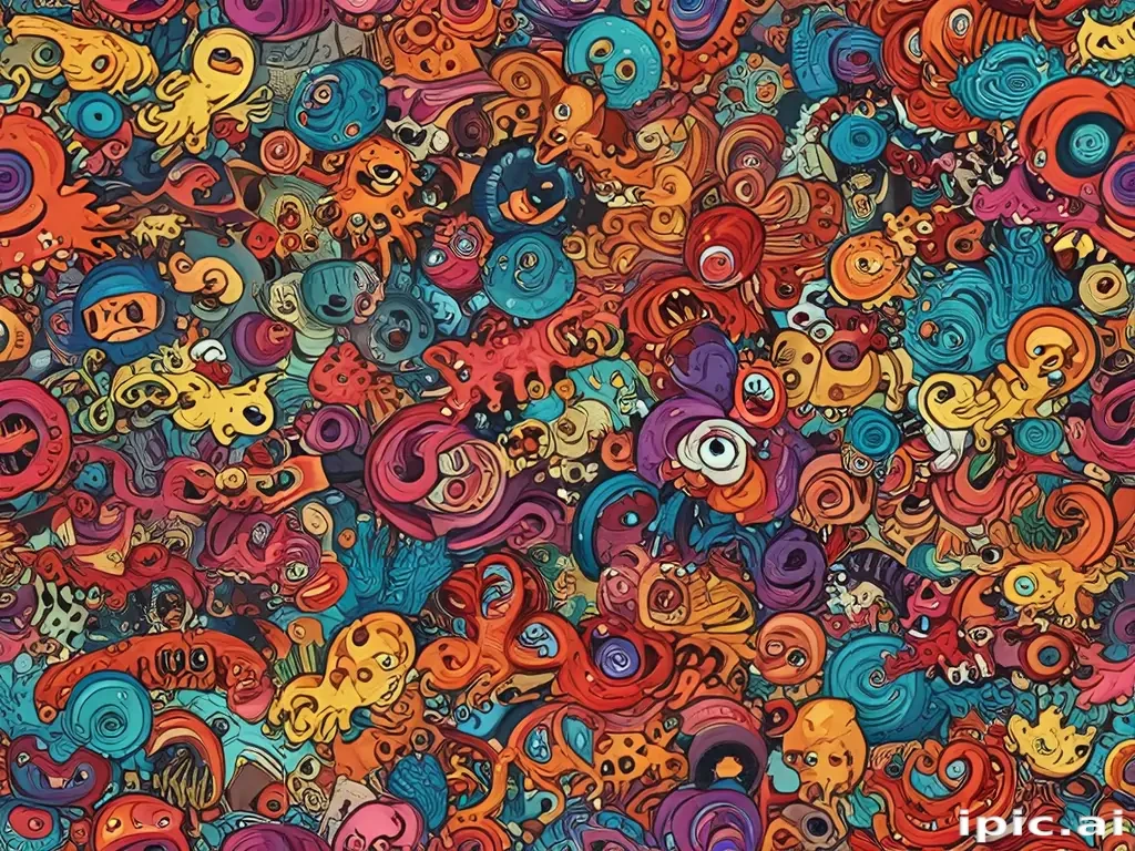 crazy background