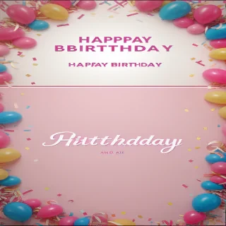 aesthetic birthday background