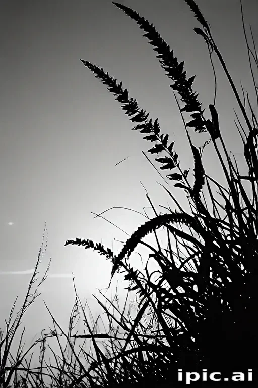 grass silhouette