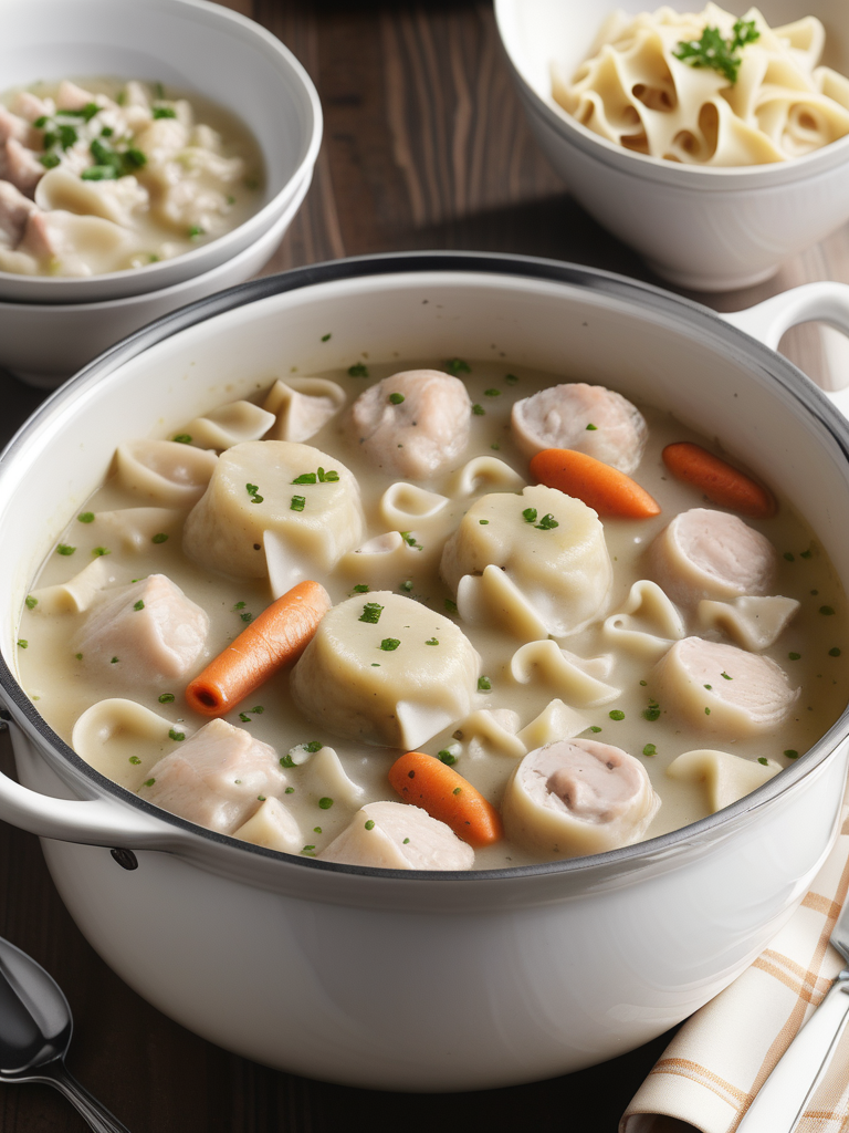 chicken and dumplings with noodles recipe