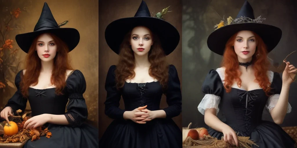 vintage witch pictures