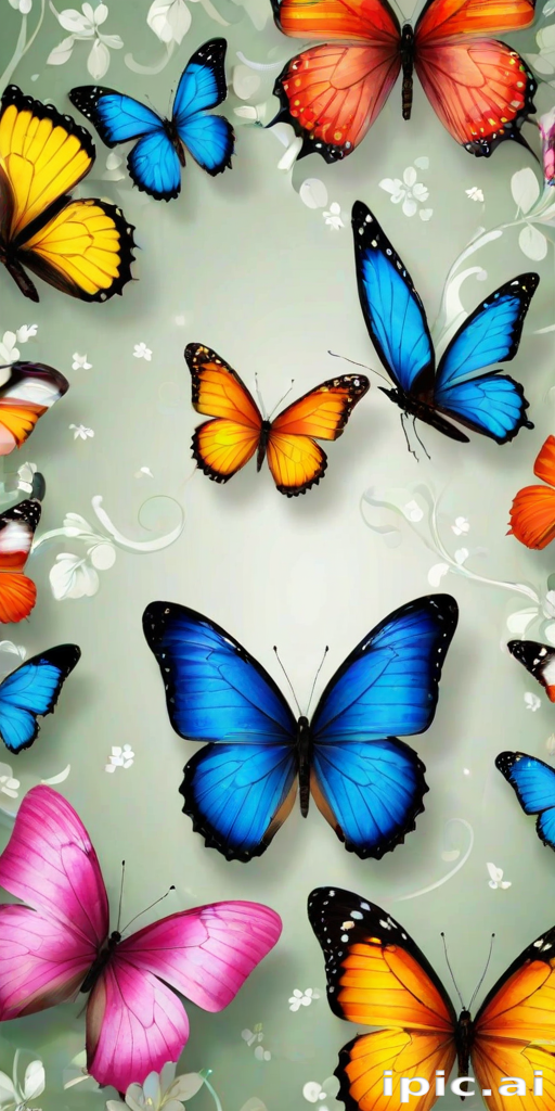 beautiful butterflies wallpaper