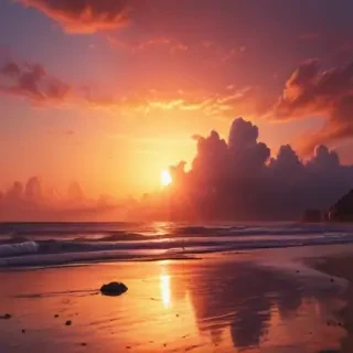 sunset aesthetic wallpaper