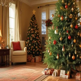 wallpaper christmas tree background