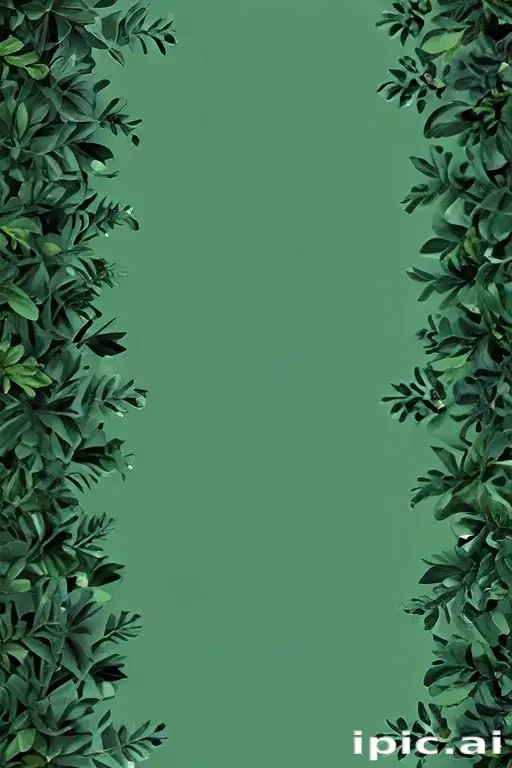 aesthetic green background