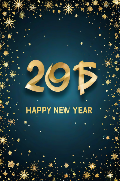 happy new year desktop background