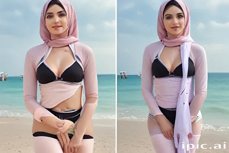 hijab bikini
