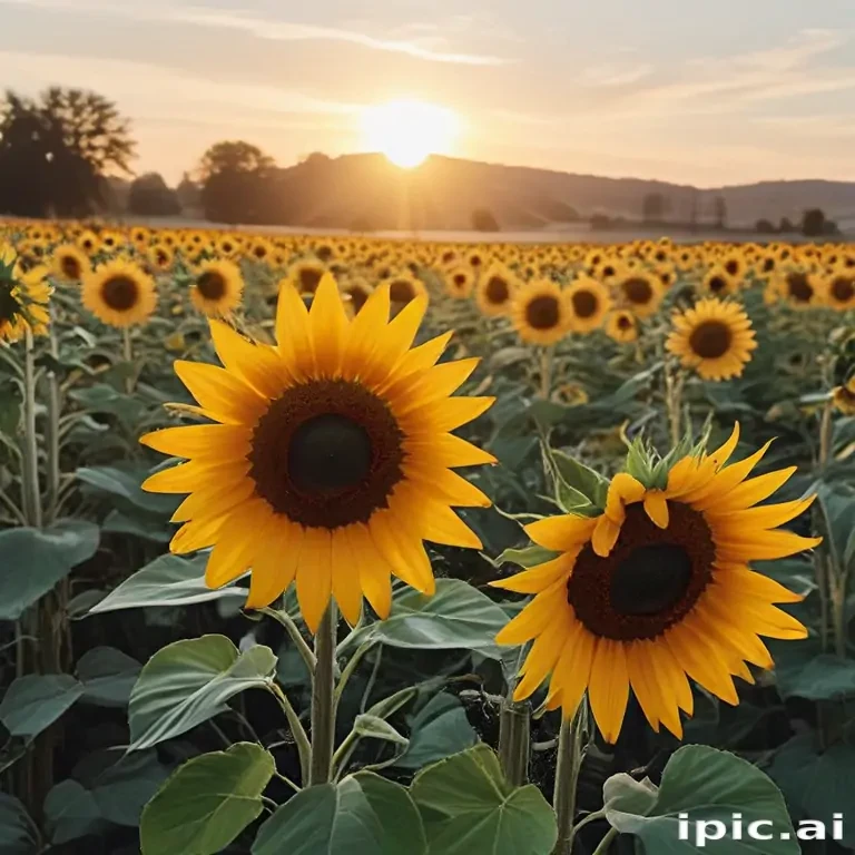 sunflowers aesthetic
