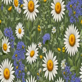 wildflowers transparent background