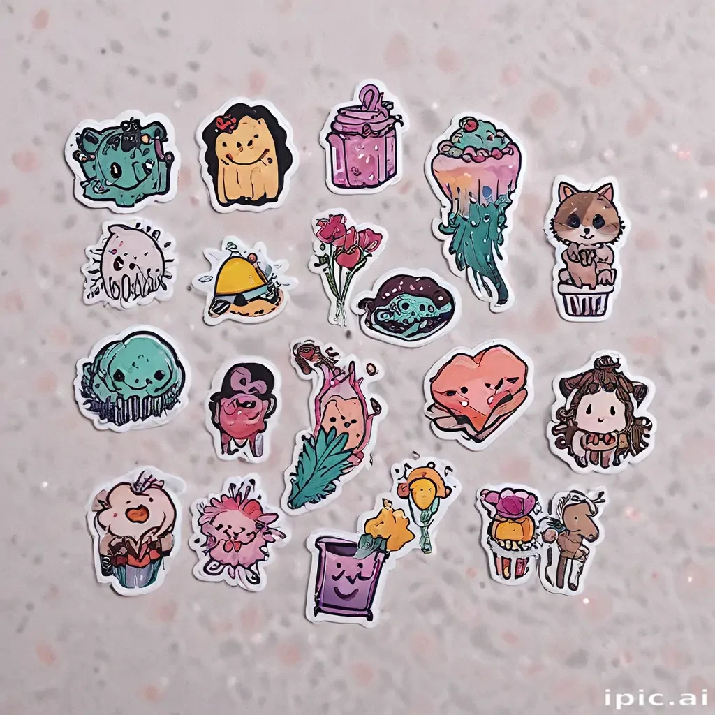 asthetic stickers